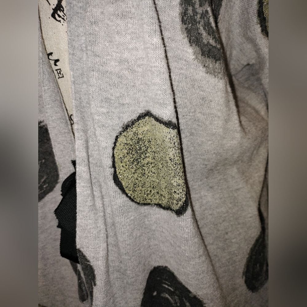 Vera Wang Simply Vera Lightweight Gray & Black Women's Sweater. Size XL - Picture 3 of 8